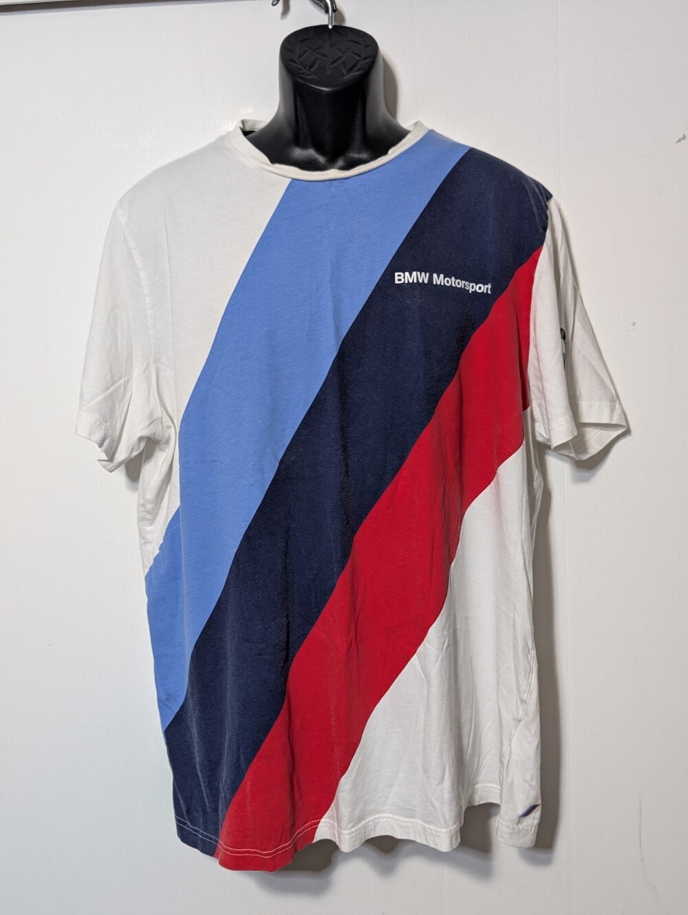 Men's PUMA BMW M Motorsport MCS Promo Graphic White T-Shirt Promotional Size XXL
